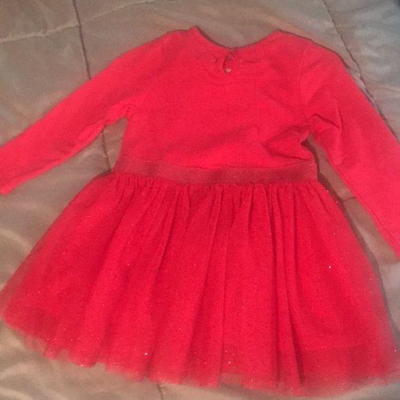 Sparkly Tulle skirted Dress with Pengiun & Matching Tights - Picture 8 of 8